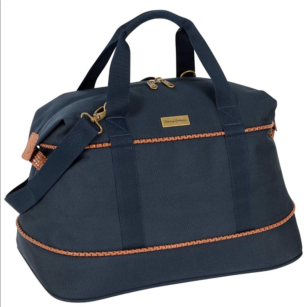 Tommy Bahama Large Weekend Duffle Travel Bag. New
